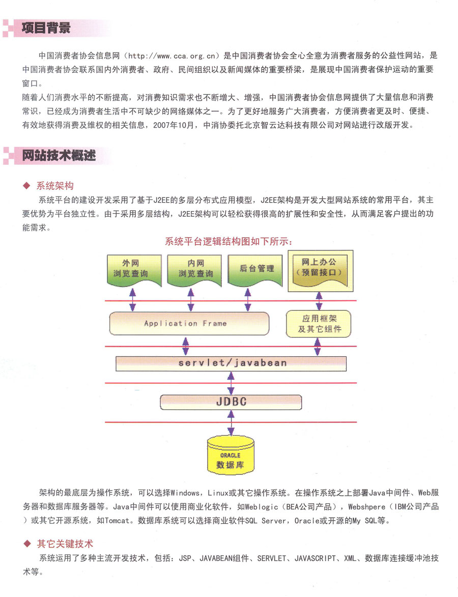 中國消費者協(xié)會網站系統(tǒng)